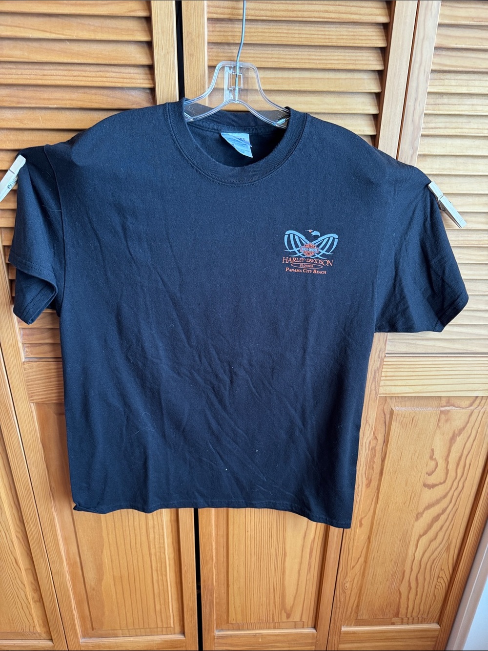 Harley-Davidson Black Tee with Small Chest Logo